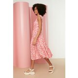 Trendyol Ženska haljina Nacy bijela pink | ePonuda.com