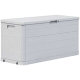 vidaXL Vrtna kutija za pohranu 280 L svijetlo siva | shoptok.hr