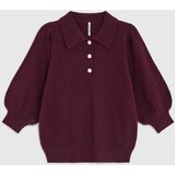 Marisse WOMEN'S SWEATER Z-SW-4811 BURGUNDY | Shoptok.si