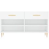  Klupa za cipele bijela 102 x 35 x 55 cm od konstruiranog drva | shoptok.hr