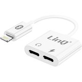 LINQ iPhone Lightning Charge Audio Splitter Adapter - (21262186) Cene