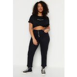 Trendyol Curve Plus Size Jeans - Black - Mom Cijene