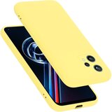Cadorabo Ohišje, združljiv z Realme v tekoči rumeni - zaščitni pokrov iz fleksibilnega silikona TPU, (20595245) | Shoptok.si