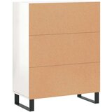  Komoda sjajna bijela 69 5x34x90 cm od konstruiranog drva | shoptok.hr