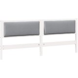  Uzglavlje Ostalo Bijelo 200 cm Masivna borovina | shoptok.hr