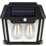  Vanjska solarna zidna lampa - Crna KP39026 Cene