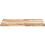 Stolna ploča 80 x 60 x 4 cm pravokutna od masivnog drva bagrema | shoptok.hr