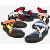 Resti Women's blue fabric sandals Ojo- Footwear | ePonuda.com