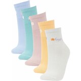 Defacto Women 5 Pack Cotton Short Socks Cene