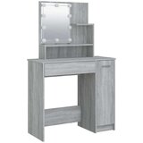  Komplet toaletnih mizic z LED lučkami siva sonoma konstr. les, (20712954) | Shoptok.si
