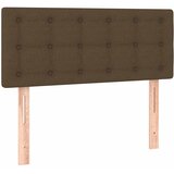  s oprugama i madracem tamnosmeđi 80x200 cm od tkanine | shoptok.hr