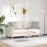 vidaXL jastučići za sofu 2 pcs svijetlo siva 50 x 50 cm tkanina | shoptok.hr