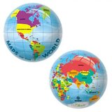 Mondo Toys Zemljevid sveta BioBall gumijasta žoga 23cm - Cene
