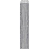vidaXL Ormarić z knjige boja hrasta 137,5x29x137,5cm konstruirano drvo | shoptok.hr