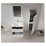 Hanah home Kupatilski ormarić sa umivaonikom i ogledalom (2 komada) Nest 91 v2 548 | Eponuda.com