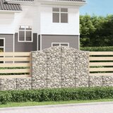 Lučne gabionske košare 5 kom 200x30x160/180cm pocinčano željezo Cijene