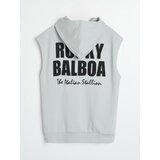 Sinsay Dukserica s kapuljačom s printom Rocky Balboa | shoptok.hr