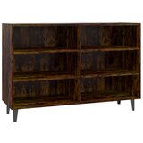Maison Chic Komoda - Predalnik dimljeni hrast 103,5x35x70 cm iverna plošča, (21717848) Cene