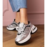 Gemre Silver women's sports sneakers Torens | Shoptok.si