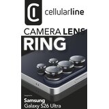 Cellular Line Zaščitno steklo RING za kamero za SAMSUNG GALAXY S26 ULTRA, (5000166004) | Shoptok.si