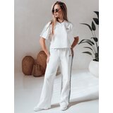 DStreet Komplet damski dresowy oversize SPORT LIKE biały | shoptok.hr