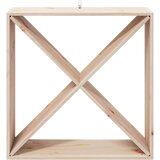  Stalak za vino 4 pcs Prirodna 62 x 25 x 62 cm | shoptok.hr