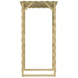 Pergole s krovom 2 kom 100 x 90 x 200 cm impregnirana borovina | shoptok.hr