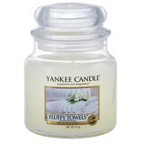 Yankee Candle Fluffy Towels dišeča svečka 411 g unisex Cene