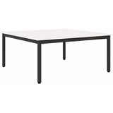  Kava Stol Bijelo 100 x 100 x 45 cm Čvrsto borovo drvo | Shoptok.si