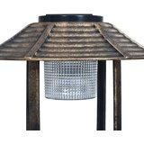  Ukrasna ptičja kupka sa solarnim LED svjetlima plastična | shoptok.hr