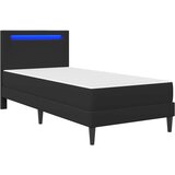  Krevetna konstrukcija Crna 80 x 200 cm Umjetna koža | shoptok.hr
