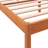 Krevet za starije osobe voštano smeđi 90 x 200 cm od borovine | Eponuda.com