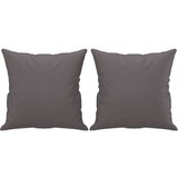  Kavč dvosed z okrasnimi blazinami siv 140 cm umetno u | Shoptok.si