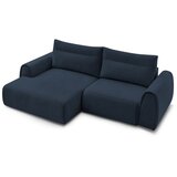 Bobochic Paris Temno modra kotna sedežna garnitura Aden – | Shoptok.si