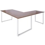 MID.YOU Kotna Pisalna Miza Workspace Xl I, Oreh | Shoptok.si