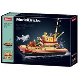 Sluban kocke Brod za pecanje sa ajkulom 592 kom | ePonuda.com