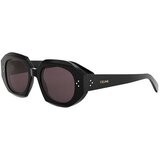 Celine 3 Dots Black Geometric Sunglasses ONE SIZE (52) Črna/Vijolična | Shoptok.si