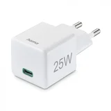 kućni punjač brzi USB-C PD/Qualcomm, 25W, beli