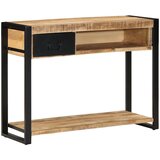vidaXL Konzolni stol 100x35x75 cm Puno grubo drvo Mango | shoptok.hr