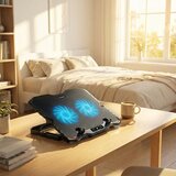 Wozinsky WDCX-015 StormPad RGB Gaming Cooling Laptop stalak crni | shoptok.hr