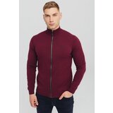 Legendww muski bordo dzemper sa rajsferslusom | ePonuda.com