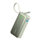 Anker nanopowerbank 30w built-in usb-c cable green Cene