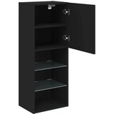 TV ormarići s LED svjetlima 2 kom crni 40,5x30x102 cm | Eponuda.com