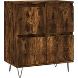 vidaXL Komoda boja dimljenog hrasta 60 x 35 x 70 cm konstruirano drvo | shoptok.hr