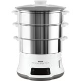 Tefal Convenient Series Deluxe VC502D kuhalo na paru 3 košare Radna ploča 900 W Nehrđajući čelik, Bijelo Cene