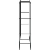  Stalak za drva crni 110x30x116 cm čelik | shoptok.hr