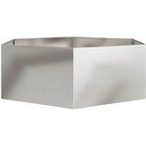  Vrtna sadilica šesterokutna 138x120x45 cm od nehrđajućeg čelika | Eponuda.com