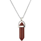 IZMAEL Ogrlica AG-34115 - Rjava / Svetleča | Shoptok.si