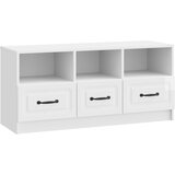 TV ormar s ladicama Bijela visokog sjaja 102 x 34,5 x 47 cm | shoptok.hr