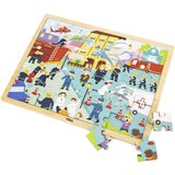 Viga drvena slagalica vatrogasci | shoptok.hr